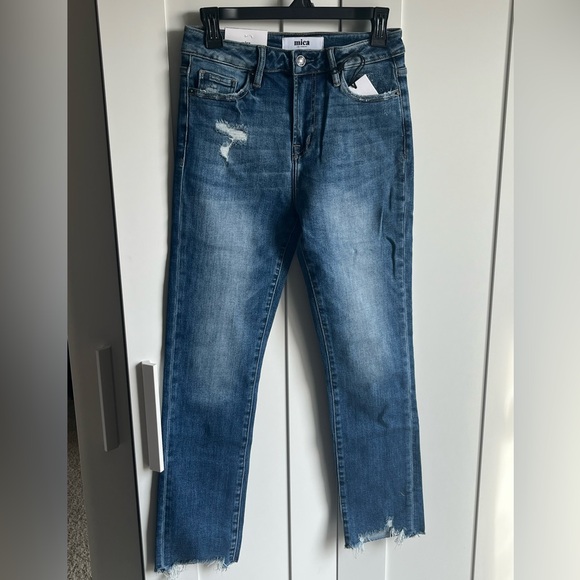 mica high rise straight leg Jean - Picture 2 of 2